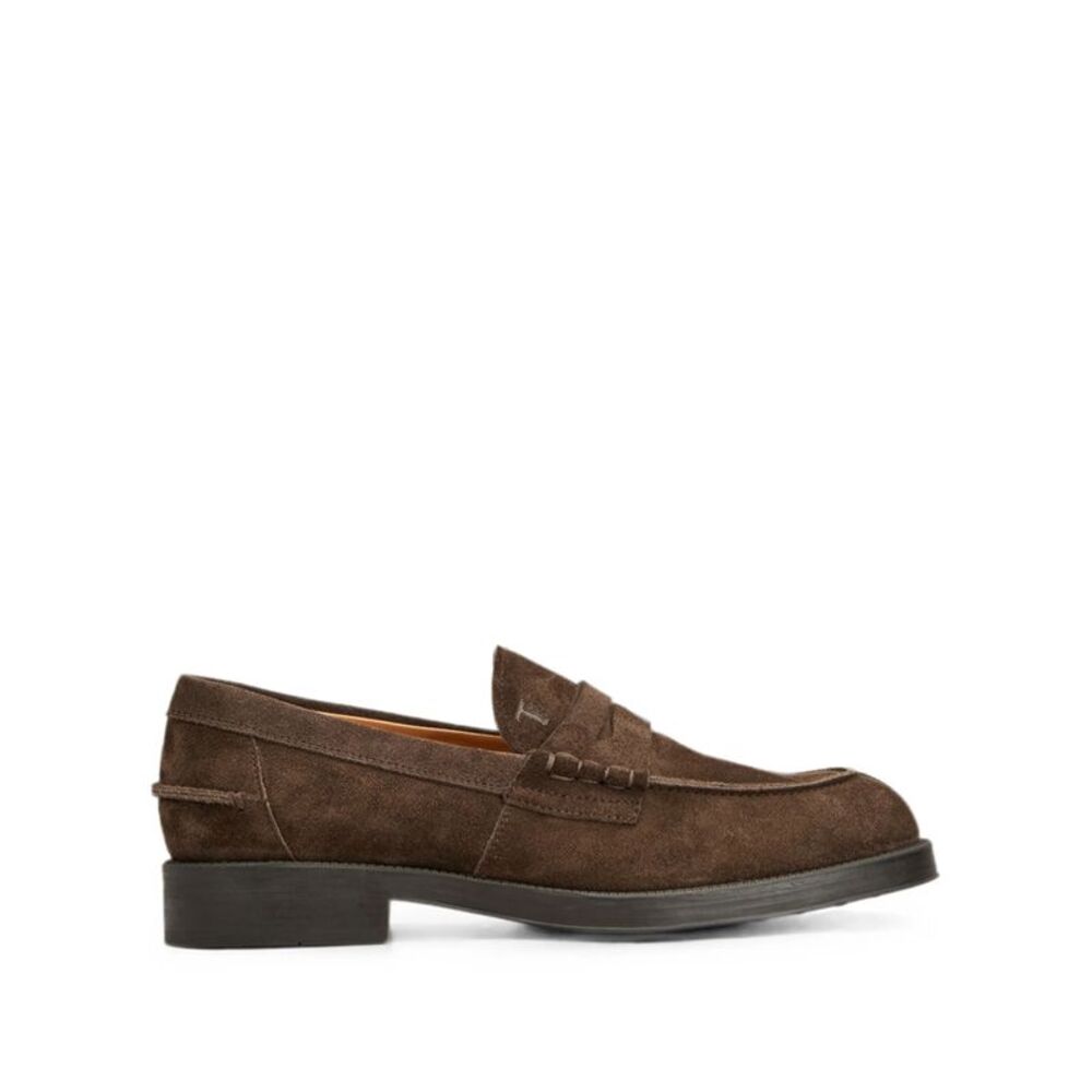 Tod's Men Suede Penny Loafers